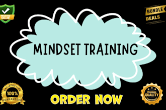 personally do mindset training for small and big business owners