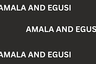 do amala and egusi for you