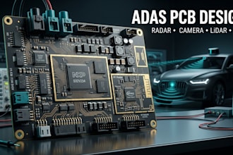 design adas pcb, automotive electronics, radar, camera and sensor hardware