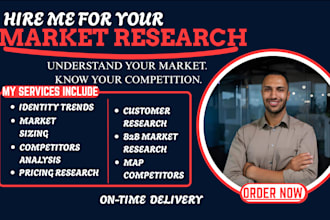 provide market research and competitor analysis