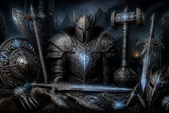 create weapons, armor for skyrim se ae mods or fallout 4, ffxiv mod