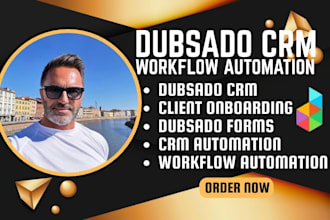 setup dubsado CRM workflow automation forms scheduler and client onboarding