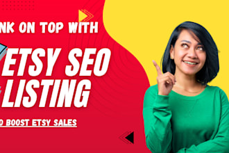 do etsy seo to rank etsy listings on top and boost sales