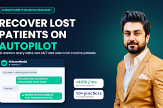 install an ai receptionist for your dental clinic to recover lost patients