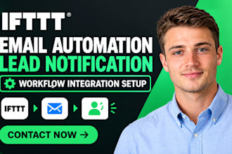 do ifttt email automation lead notification workflow ifttt integration setup