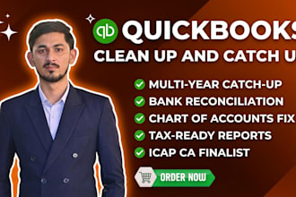 do quickbooks clean up and catch up bookkeeping for tax season