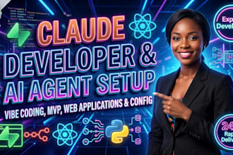 be your claude developer for claude code vibe coding and claude ai agent setup