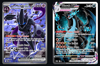 design custom pokemon card, yugioh fakemon card design tcg ccg illustration arts
