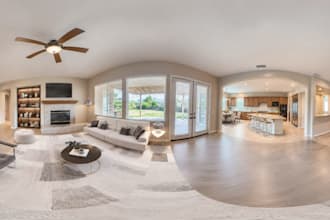 create photorealistic 3d interior exterior house rendering virtual staging