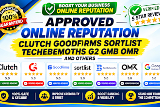 do approved online reputation clutch goodfirms sortlist techebemoths g2 gmb omr