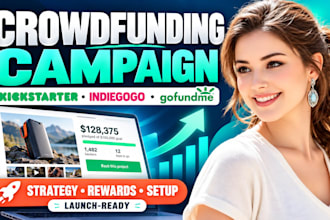build crowdfunding campaign, kickstarter, indiegogo, gofundme, rewards, strategy