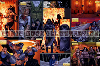 do comic book illustration graphic novel nsfw comic strip comic book artist