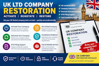 activate, reinstate, restore uk ltd, restore uk limited company, rt01