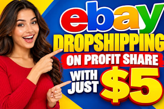 do ebay dropshipping on profit share