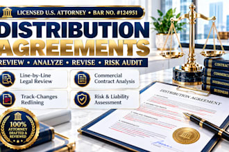 identify risks in your distribution contract as a US attorney