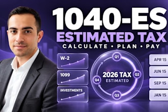 calculate your US 1040es estimated tax payments