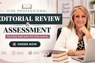 provide a professional editorial assessment and manuscript critique