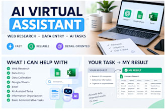 be your ai virtual assistant for online tasks