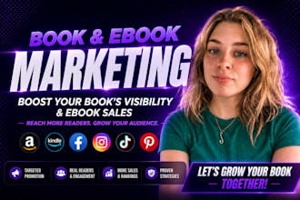 do booktok promotion, book marketing and viral ebook tiktok