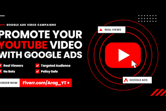 promote youtube video with google ads twitch live viewers
