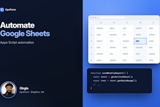 automate your google sheets with apps script