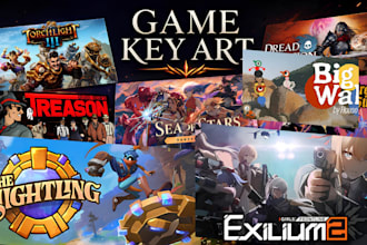 steam artwork game art game banner steam page game cover art