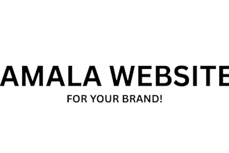 ddesign amala website for your brand