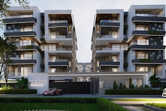 transform motel to apartment unit,3d building conversion,visualize outdoor space