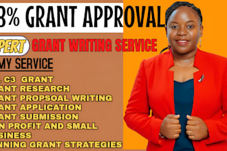 do grant writing research,grant propsal, applications for nonprofit and business