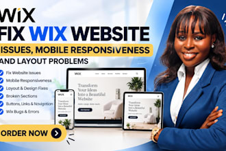 fix wix website issues mobile responsiveness and layout problems for wix website
