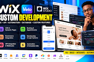 fix wix website bugs custom wix dynamic page wix velo wix cms custom features