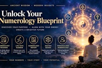 create a personalized numerology report for self discovery