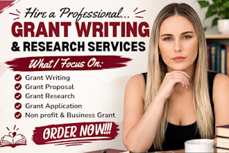 do grant proposal grant writing grant research grant application business plan