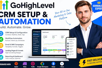 gohighlevel website, gohighlevel CRM workflow automation ghl sales funnel expert