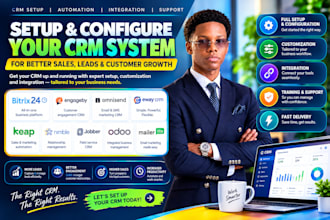 setup bitrix24 engageby crm omnisend eway crm keap nimble jobber odoo