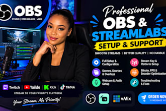 setup obs streamlabs and vmix for twitch youtube kick tiktok
