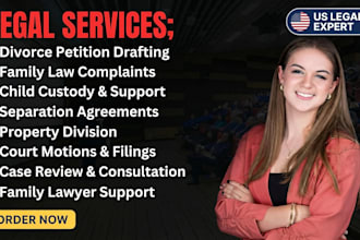 prepare child support documents for your family law and family lawyer case