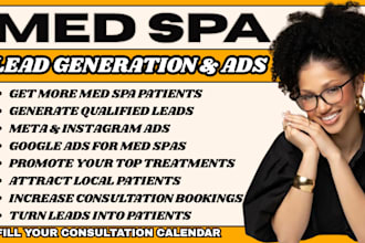 med spa marketing med spa leads med spa ads medical spa leads med spa booking