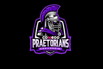 design a professional sports club logo for your team or organization
