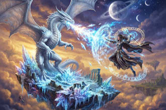 make awesome fantasy illustration