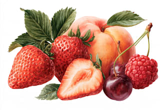create beautiful botanical illustration and plant art