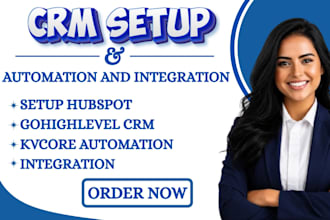 setup hubspot zoho crm automation monday com lofty bitrix24 ghl make integration