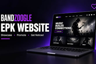 bandzoogle music website merch store epk