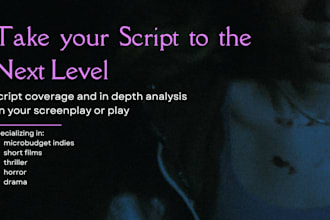 provide coverage and in depth analysis on your script