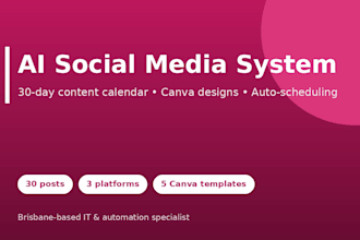 set up an automated ai social media content calendar for your business