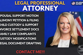 write a legal demand letter for your family law and family lawyer office
