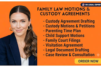 write a divorce complaint and petition for your family lawyer practice