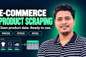 scrape ecommerce product data prices and stock to excel or csv