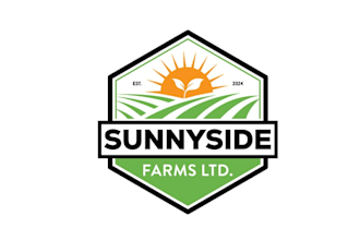design glamorous modern irrigated potato farm logo