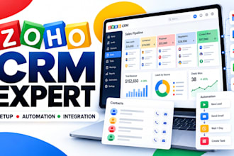 set up zoho crm zoho creator